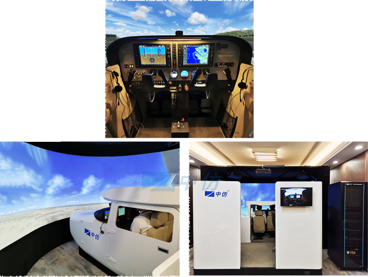 CnTech CNFSimulator.FTD.C17 Cessna C172 level 5 flight simulator