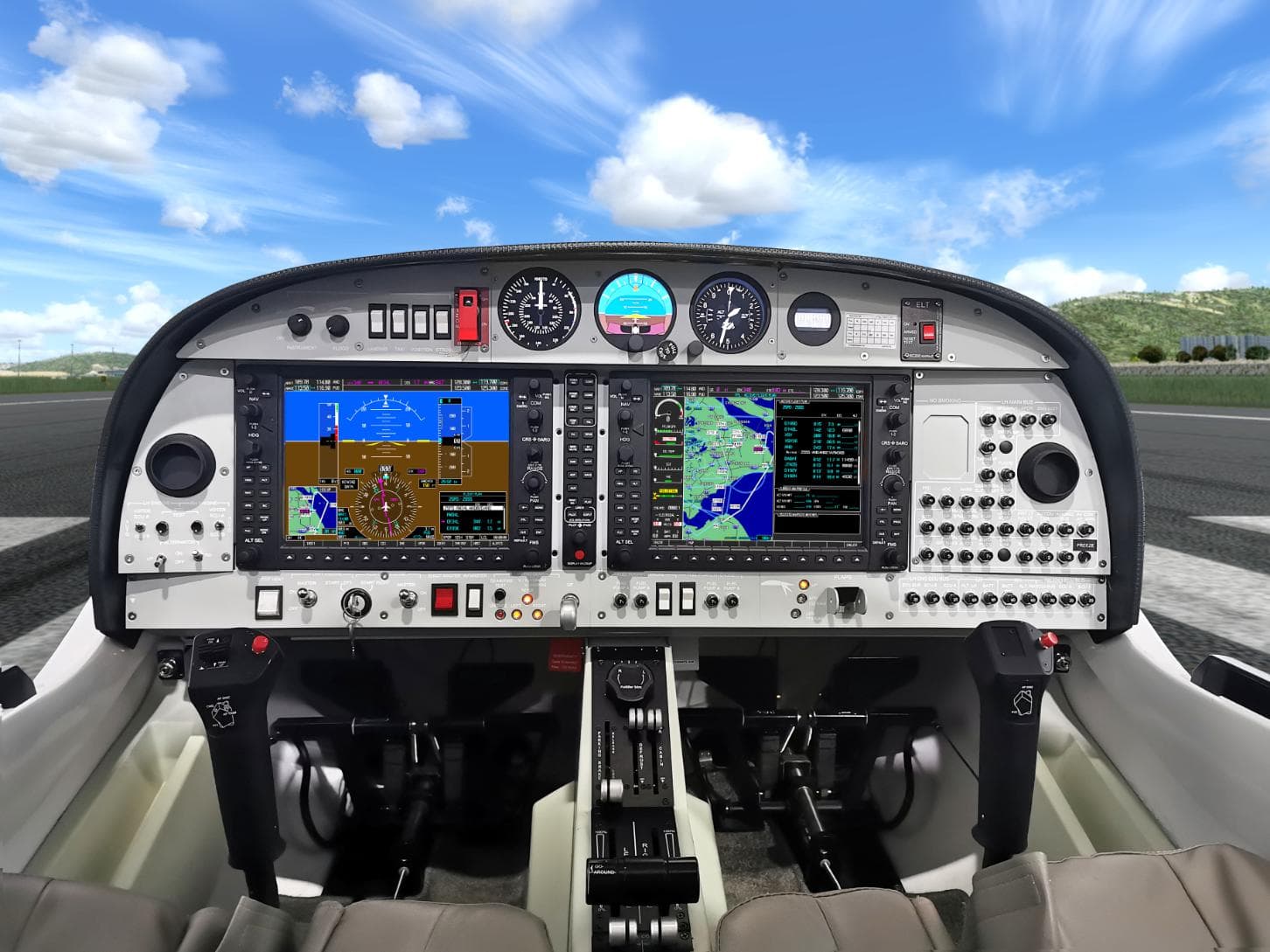 CnTech Diamond DA42 flight simulator