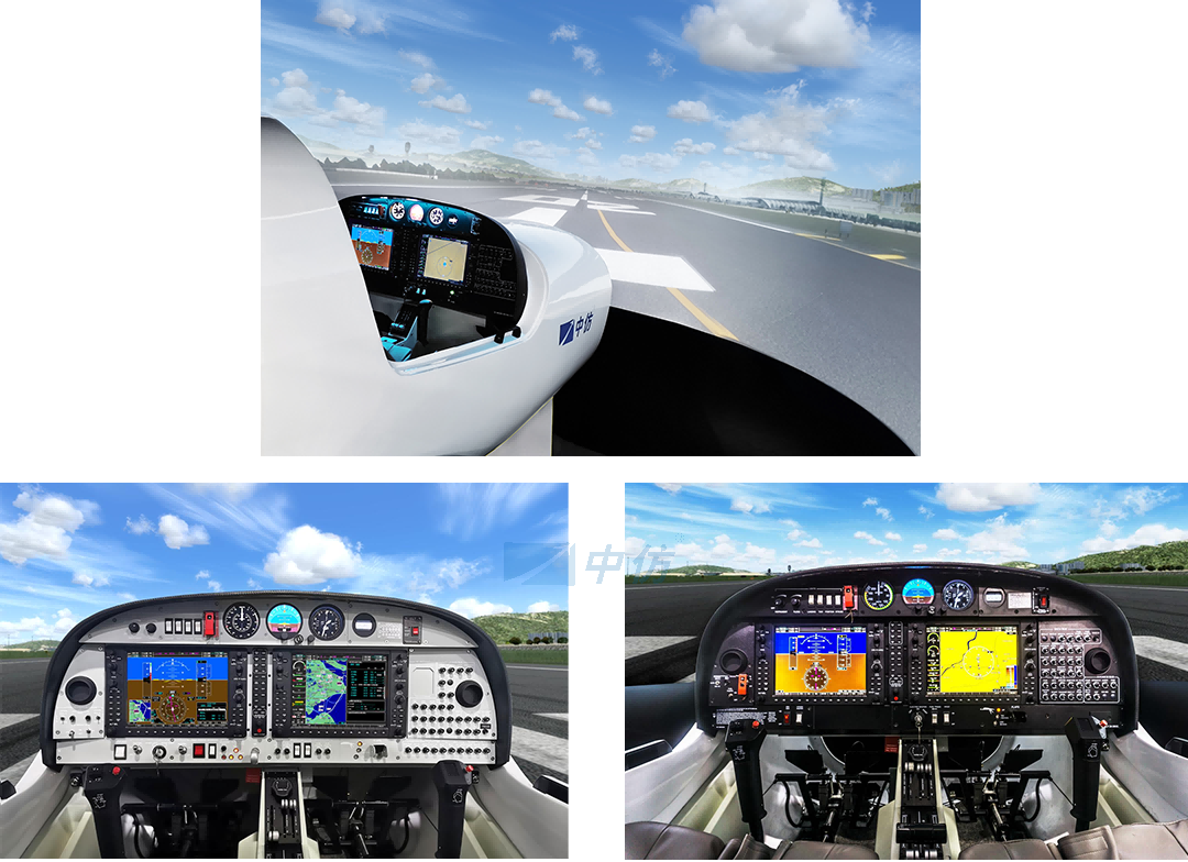 通用航空培训解决方案 中仿通航飞行模拟器