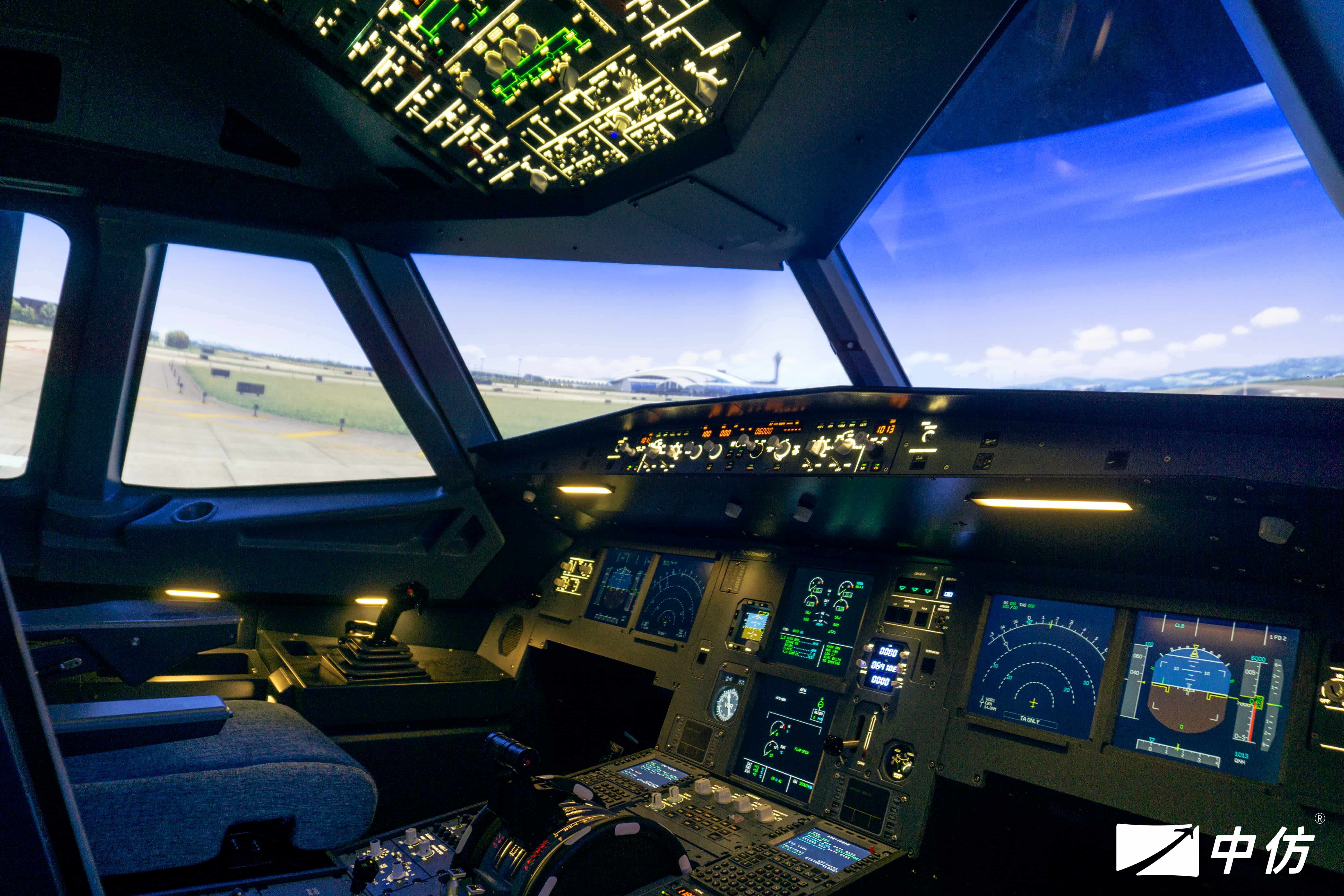 CnTech Airbus A320 flight simulator