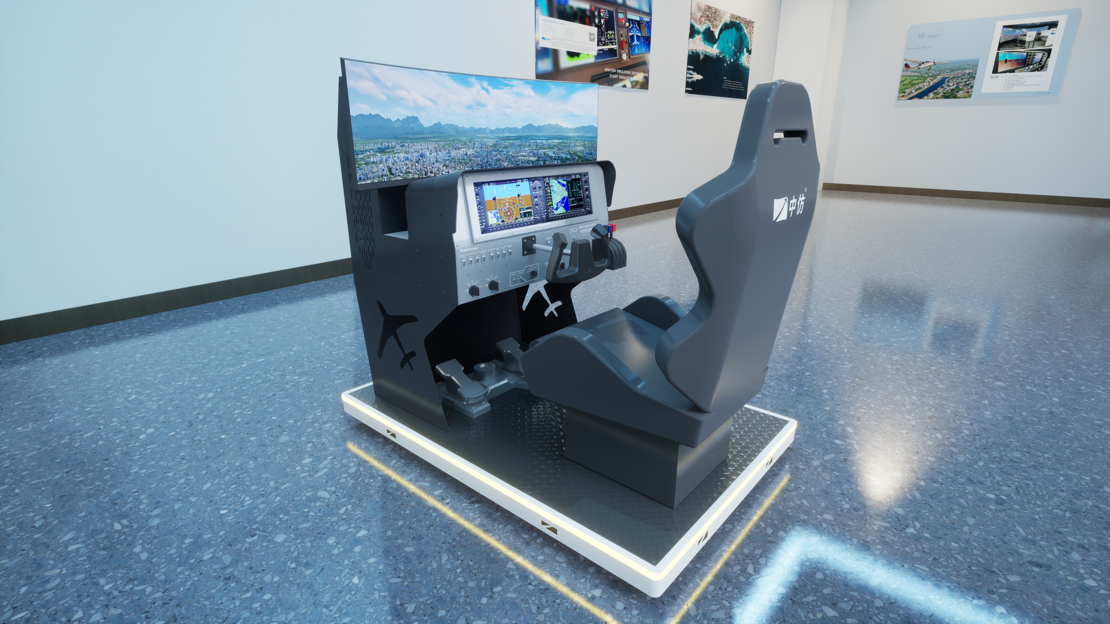 flight education flight simulator BATD