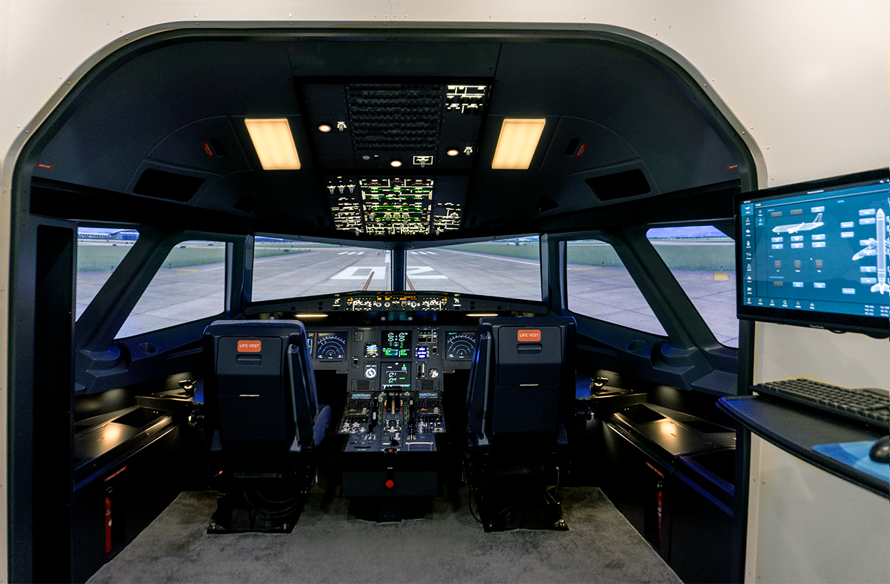 CnTech CNFSimulator.A32 physical cockpit IPT exterior